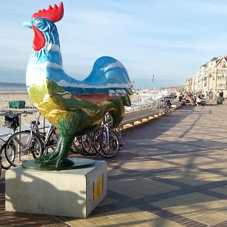 With Sea View And Panoramic View In Apartment Bredene